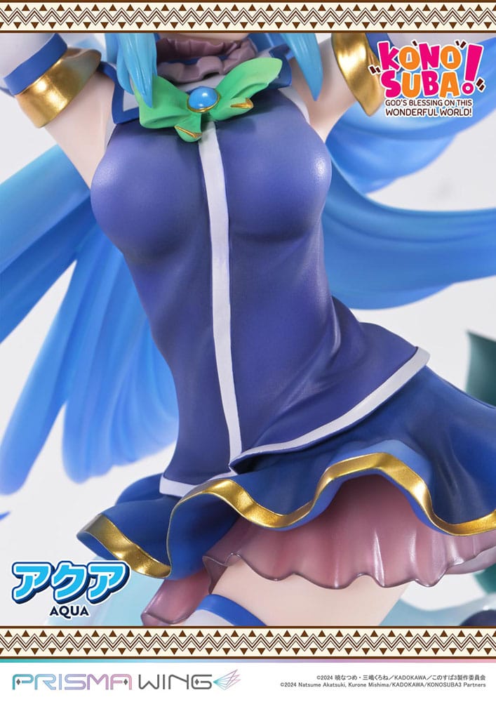 Konusuba - God's blessing on this wonderful world! Prisma Wing PVC Statue 1/7 Aqua 24 cm Image 10