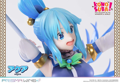Konusuba - God's blessing on this wonderful world! Prisma Wing PVC Statue 1/7 Aqua 24 cm Image 11