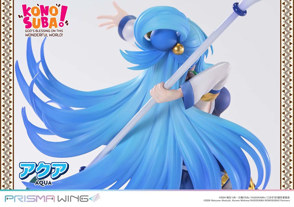 Konusuba - God's blessing on this wonderful world! Prisma Wing PVC Statue 1/7 Aqua 24 cm Image 12