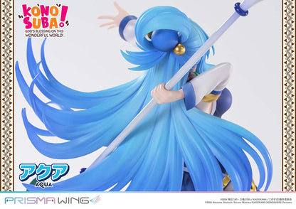 Konusuba - God's blessing on this wonderful world! Prisma Wing PVC Statue 1/7 Aqua 24 cm Image 12