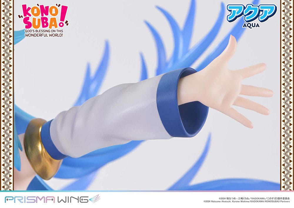 Konusuba - God's blessing on this wonderful world! Prisma Wing PVC Statue 1/7 Aqua 24 cm Image 13