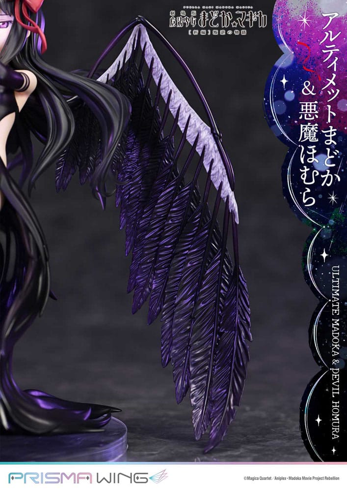 Puella Magi Madoka Magica The Movie Rebellion Prisma Wing PVC Statue 1/7 Ultimate Madoka & Devil Homura 43 cm Image 8