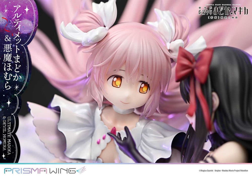 Puella Magi Madoka Magica The Movie Rebellion Prisma Wing PVC Statue 1/7 Ultimate Madoka & Devil Homura 43 cm Image 9