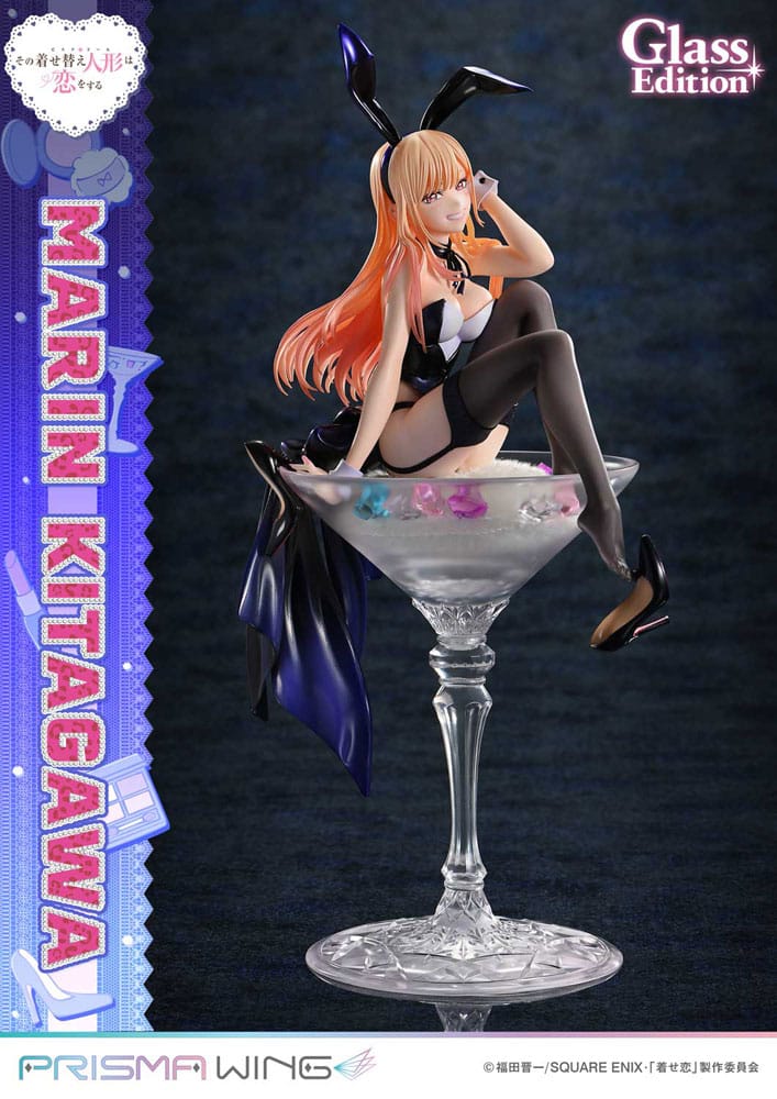 My Dress-Up Darling Prisma Wing PVC Statue 1/7 Marin Kitagawa Glass Edition 29 cm Image 1