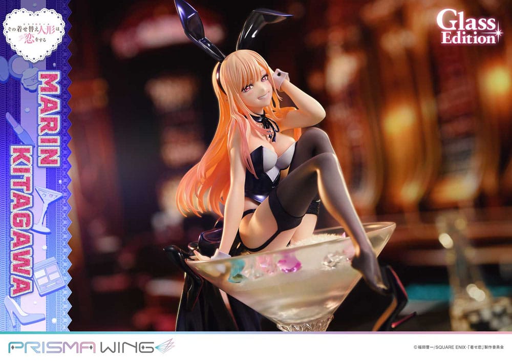 My Dress-Up Darling Prisma Wing PVC Statue 1/7 Marin Kitagawa Glass Edition 29 cm Image 23