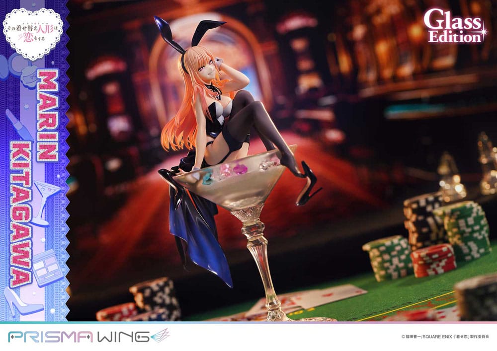 My Dress-Up Darling Prisma Wing PVC Statue 1/7 Marin Kitagawa Glass Edition 29 cm Image 24