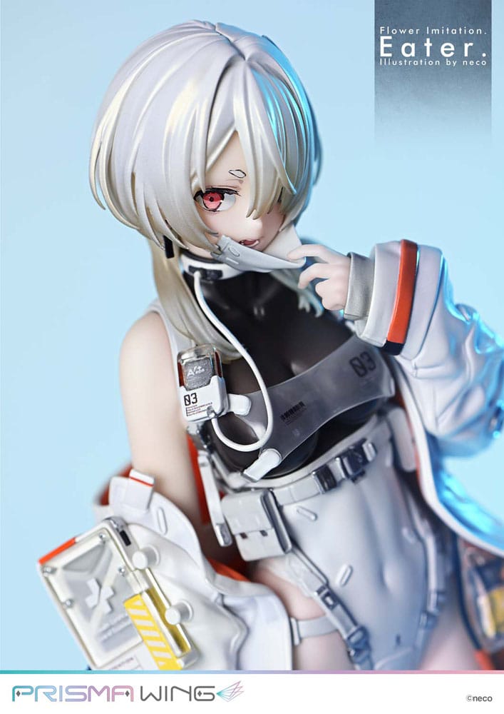 Flower Imitation Prisma Wing PVC Statue 1/7 Eater Illustration by neco 32 cm Image 2