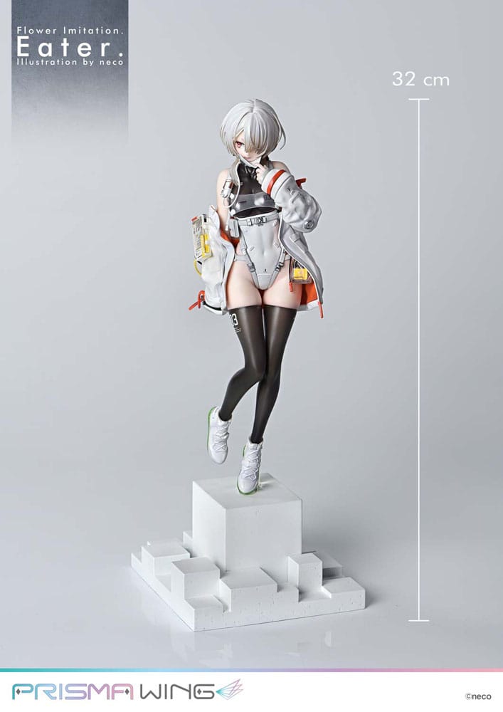 Flower Imitation Prisma Wing PVC Statue 1/7 Eater Illustration by neco 32 cm Image 5