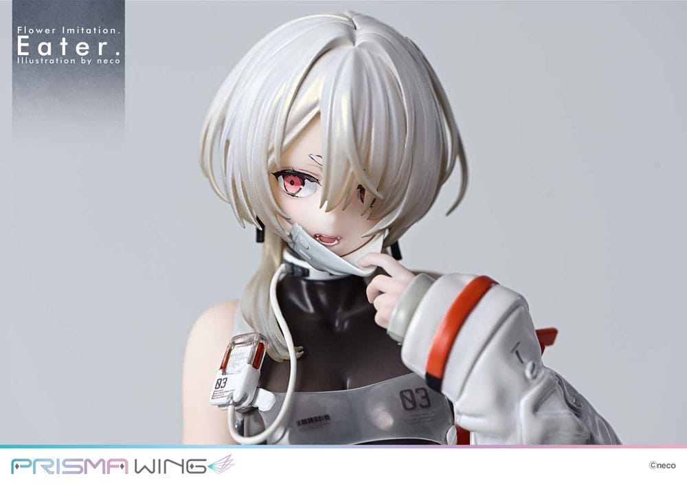 Flower Imitation Prisma Wing PVC Statue 1/7 Eater Illustration by neco 32 cm Image 9