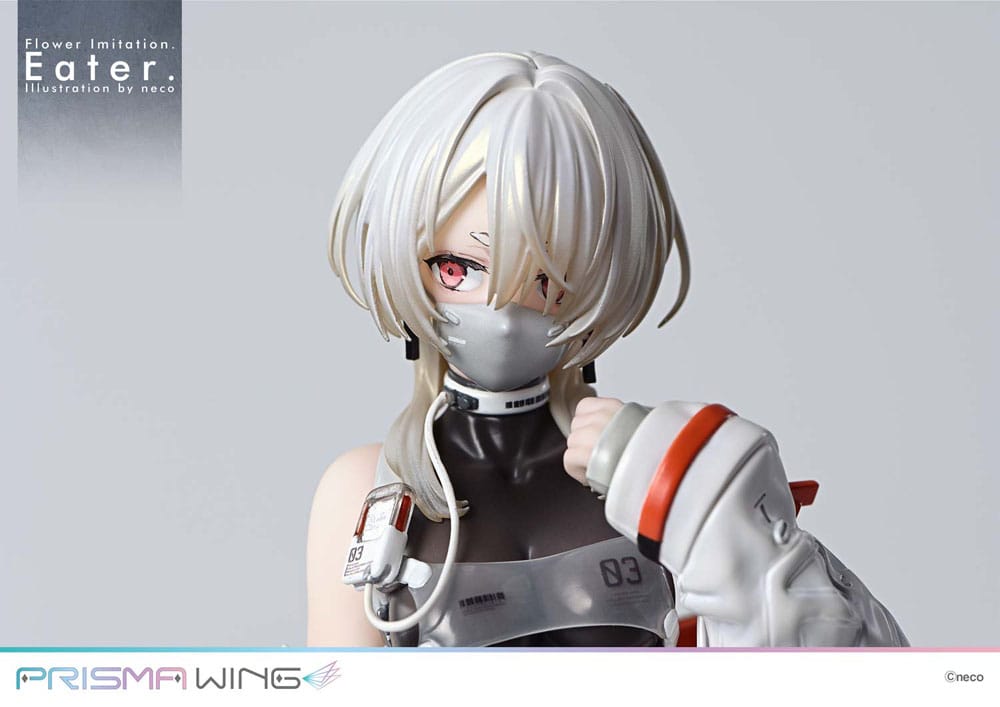 Flower Imitation Prisma Wing PVC Statue 1/7 Eater Illustration by neco 32 cm Image 10