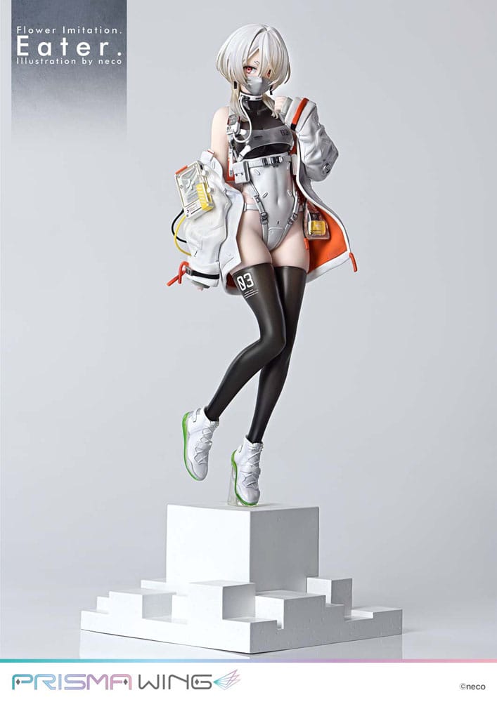 Flower Imitation Prisma Wing PVC Statue 1/7 Eater Illustration by neco 32 cm Image 17