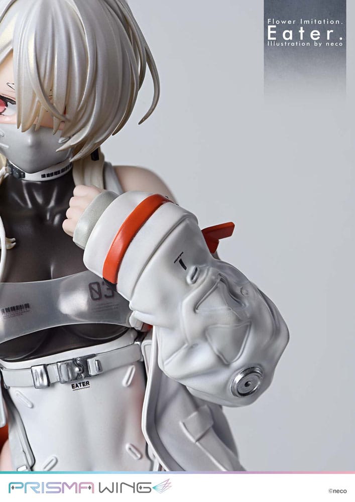 Flower Imitation Prisma Wing PVC Statue 1/7 Eater Illustration by neco 32 cm Image 18