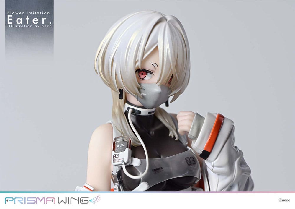 Flower Imitation Prisma Wing PVC Statue 1/7 Eater Illustration by neco 32 cm Image 22