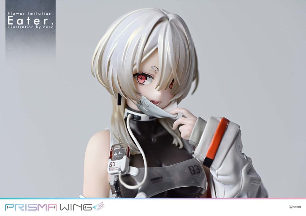 Flower Imitation Prisma Wing PVC Statue 1/7 Eater Illustration by neco 32 cm Image 23