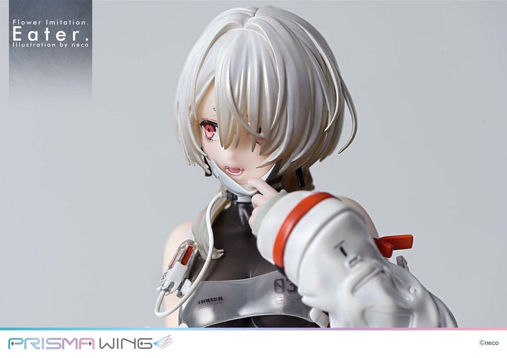 Flower Imitation Prisma Wing PVC Statue 1/7 Eater Illustration by neco 32 cm Image 24