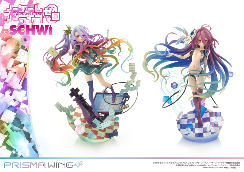 No Game No Life Prisma Wing PVC Statue 1/7 Schwi 26 cm Image 24