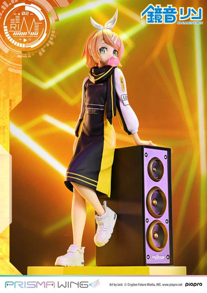 Vocaloid Piapro Characters Prisma Wing PVC Statue 1/7 Kagamine Rin (Art by lack) 21 cm Image 11