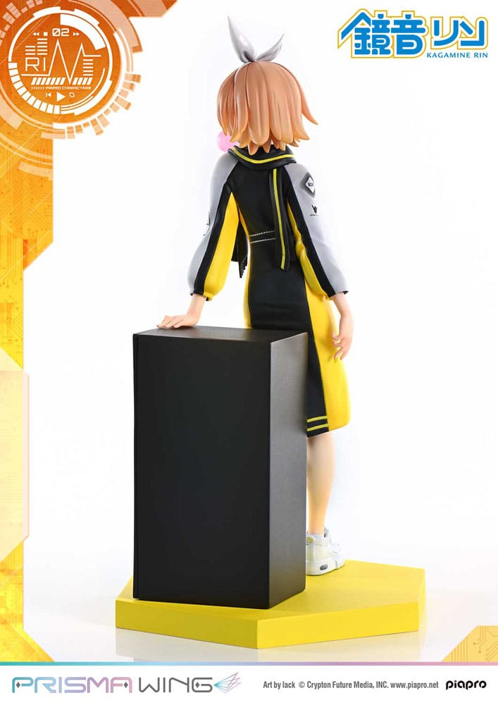 Vocaloid Piapro Characters Prisma Wing PVC Statue 1/7 Kagamine Rin (Art by lack) 21 cm Image 15