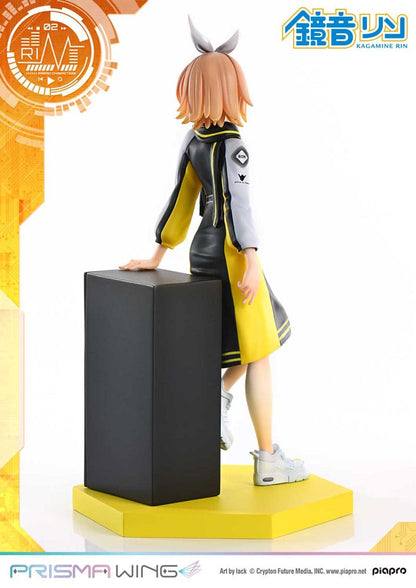 Vocaloid Piapro Characters Prisma Wing PVC Statue 1/7 Kagamine Rin (Art by lack) 21 cm Image 16
