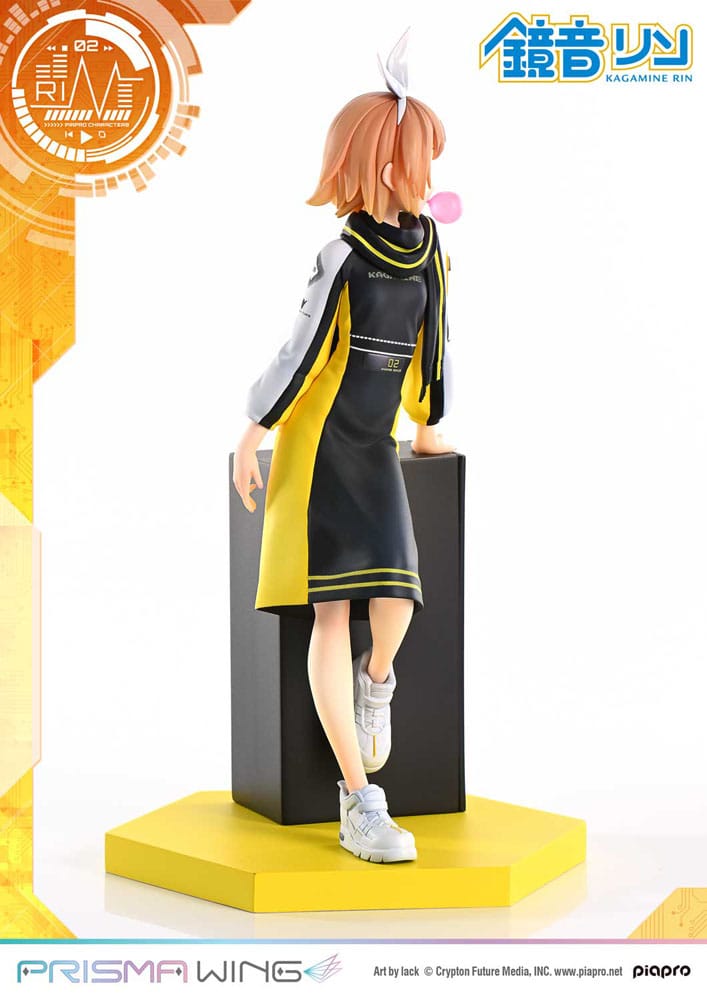 Vocaloid Piapro Characters Prisma Wing PVC Statue 1/7 Kagamine Rin (Art by lack) 21 cm Image 18