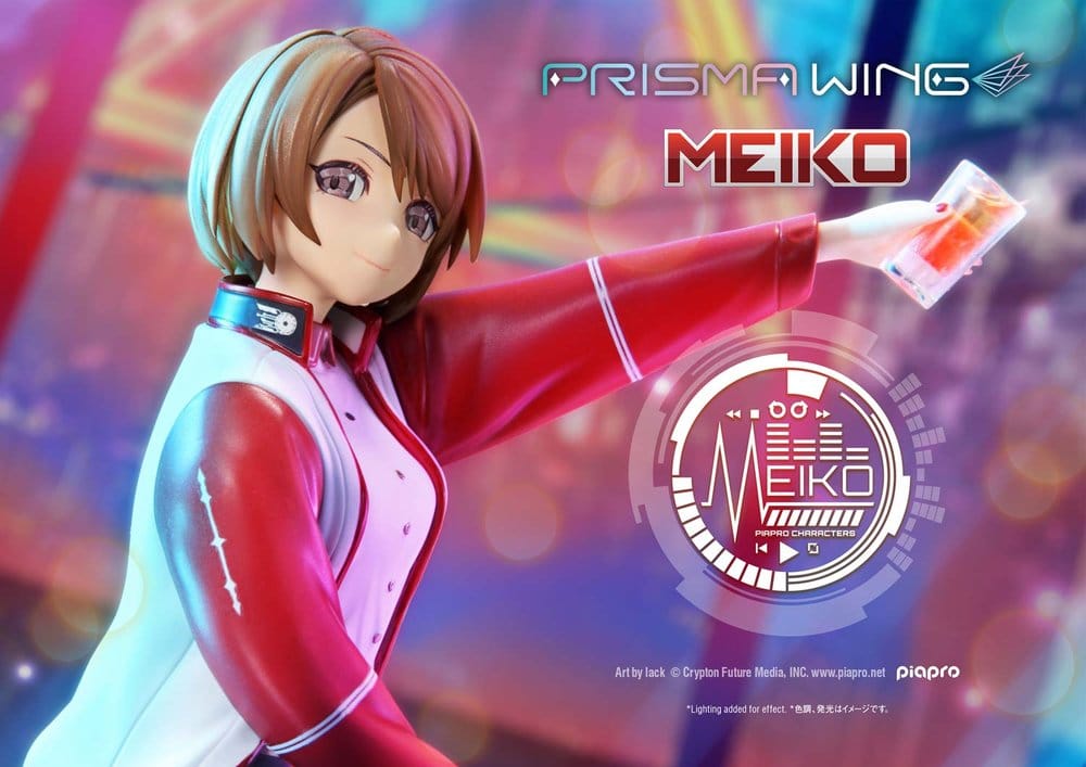 Piapro Characters Prisma Wing Statue 1/7 Meiko Illustration by lack 21 cm Image 3