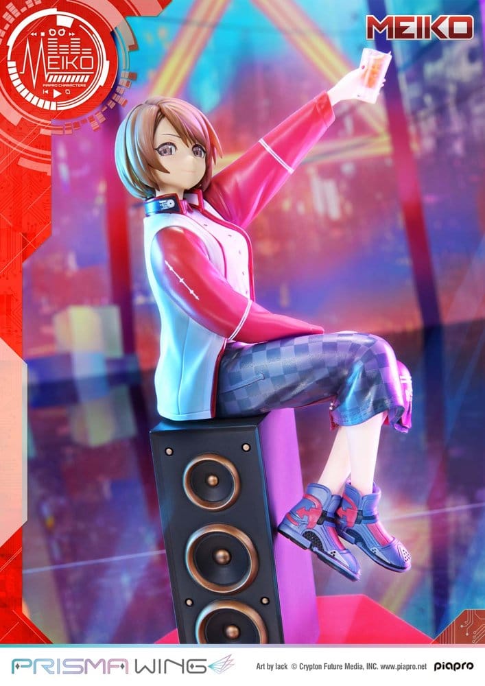 Piapro Characters Prisma Wing Statue 1/7 Meiko Illustration by lack 21 cm Image 4