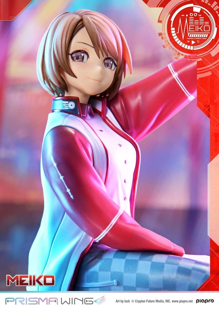 Piapro Characters Prisma Wing Statue 1/7 Meiko Illustration by lack 21 cm Image 5