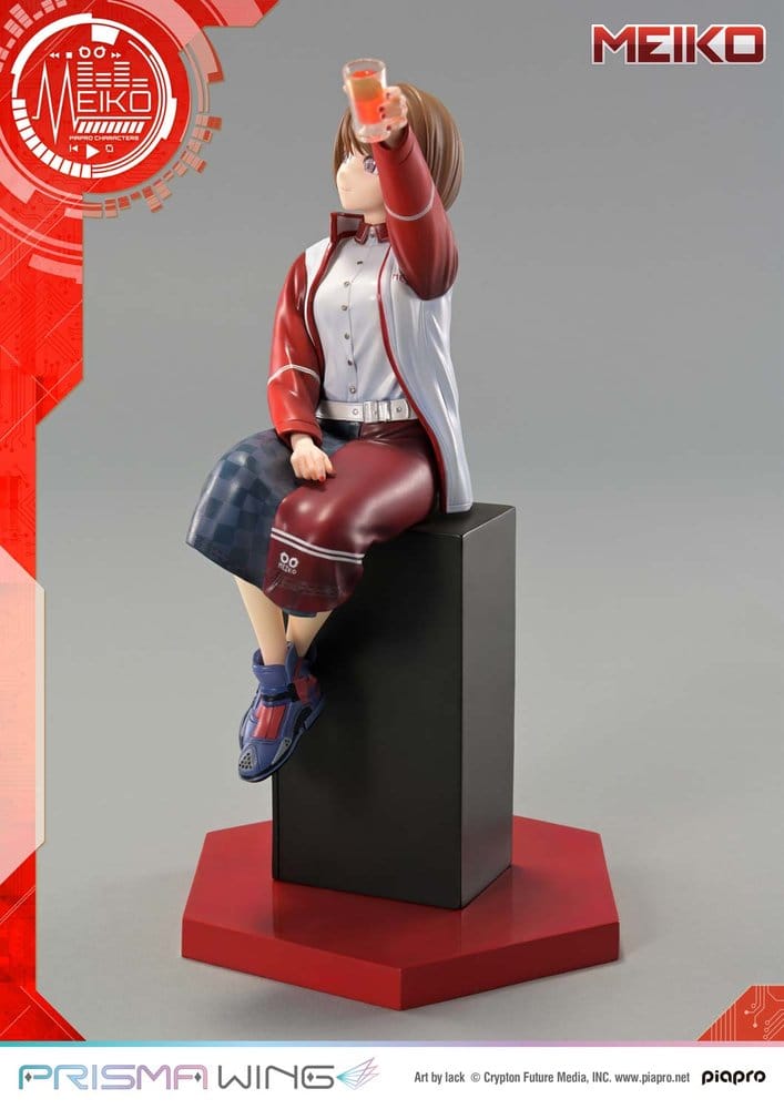 Piapro Characters Prisma Wing Statue 1/7 Meiko Illustration by lack 21 cm Image 8