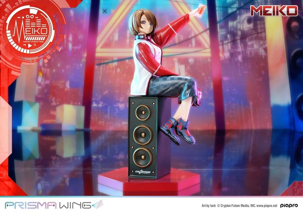Piapro Characters Prisma Wing Statue 1/7 Meiko Illustration by lack 21 cm Image 12