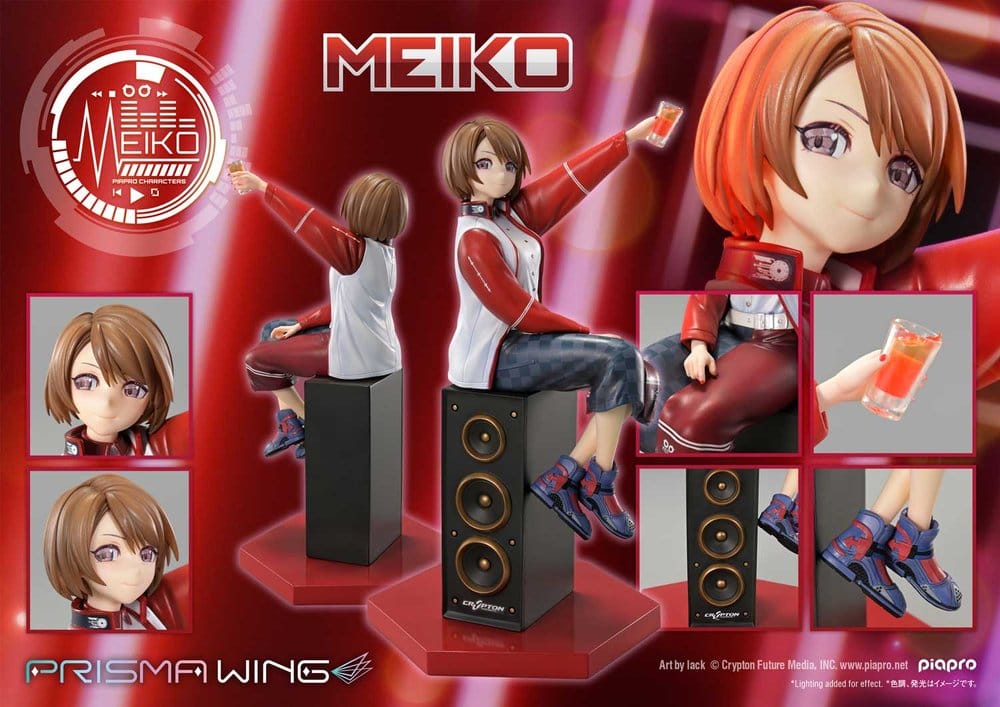 Piapro Characters Prisma Wing Statue 1/7 Meiko Illustration by lack 21 cm Image 23