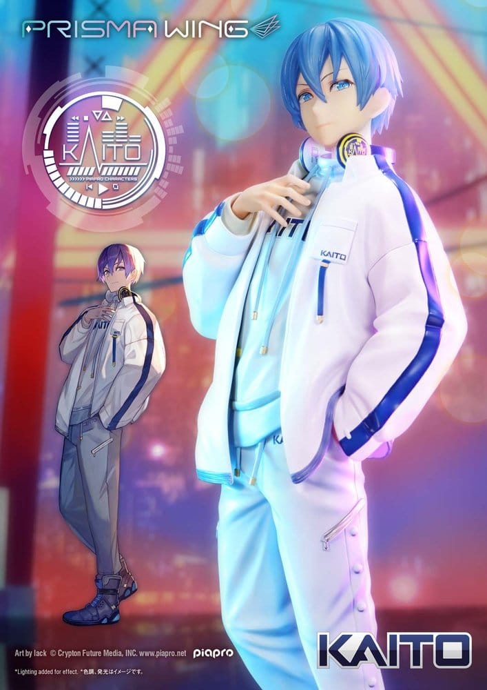 Piapro Characters Prisma Wing Figur 1/7 KAITO "Art by lack" 24 cm Image 2