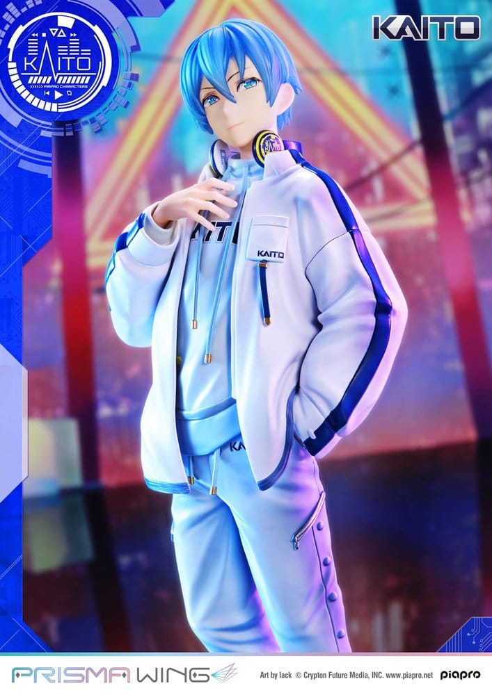 Piapro Characters Prisma Wing Figur 1/7 KAITO "Art by lack" 24 cm Image 4