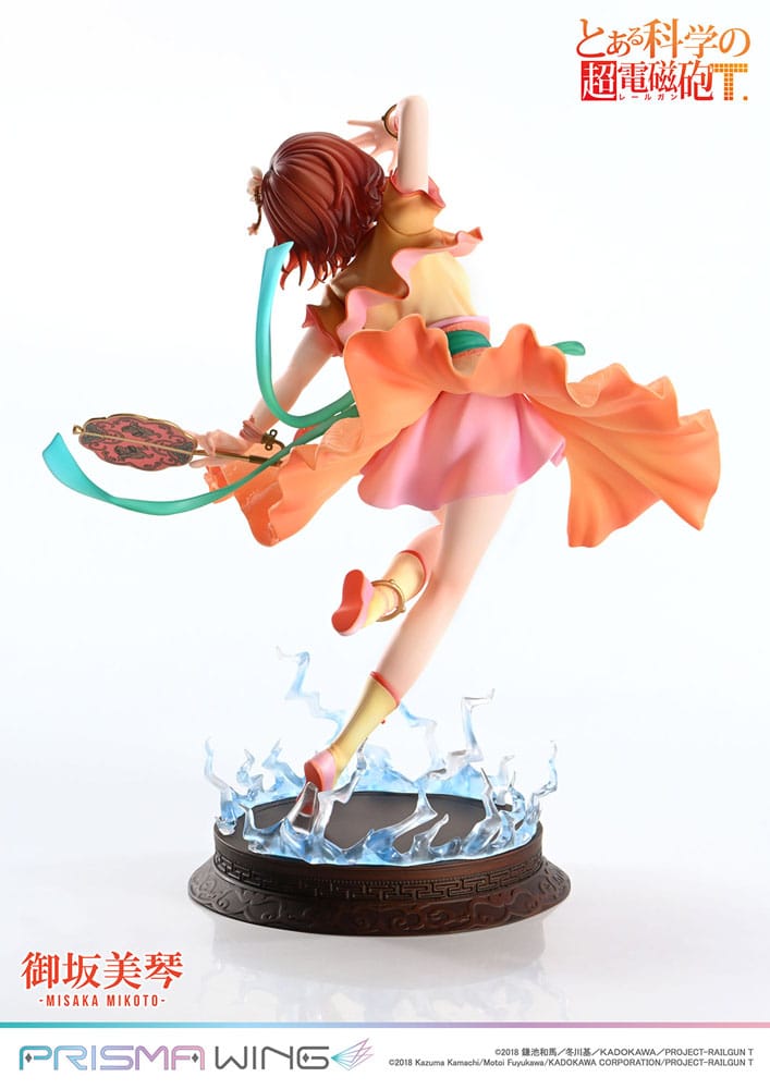 To Aru Kagaku no Railgun Prisma Wing PVC Statue 1/7 Misaka Mikoto 22 cm Image 4
