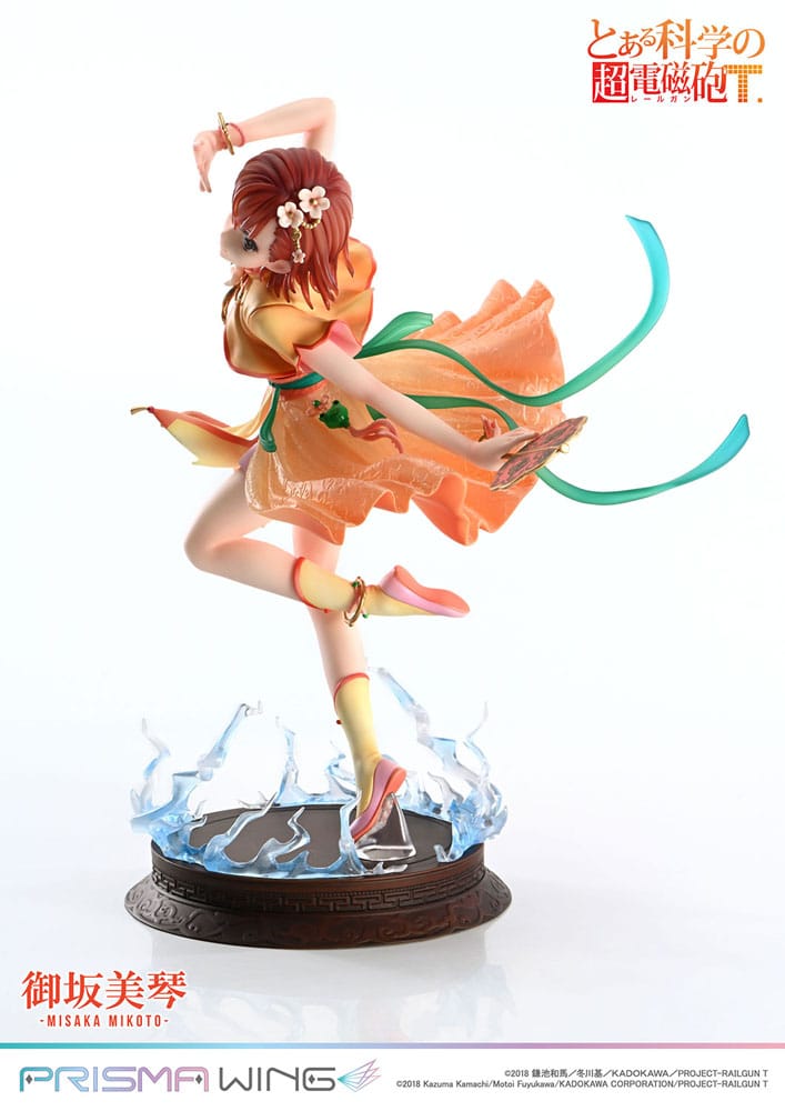 To Aru Kagaku no Railgun Prisma Wing PVC Statue 1/7 Misaka Mikoto 22 cm Image 5