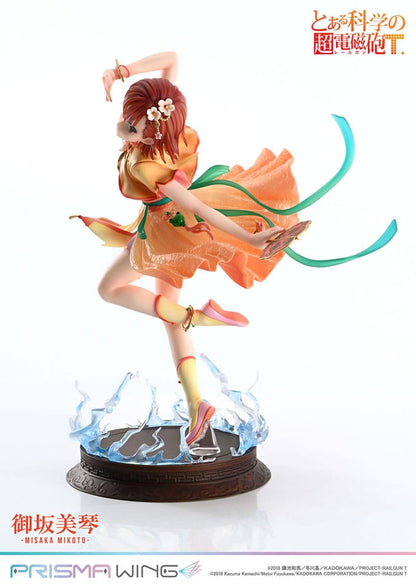To Aru Kagaku no Railgun Prisma Wing PVC Statue 1/7 Misaka Mikoto 22 cm Image 5