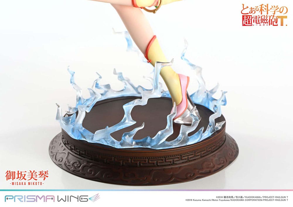 To Aru Kagaku no Railgun Prisma Wing PVC Statue 1/7 Misaka Mikoto 22 cm Image 11
