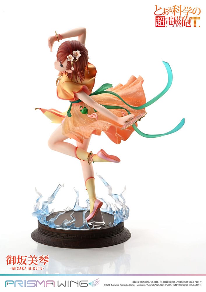 To Aru Kagaku no Railgun Prisma Wing PVC Statue 1/7 Misaka Mikoto 22 cm Image 12