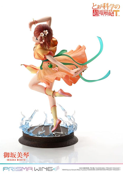 To Aru Kagaku no Railgun Prisma Wing PVC Statue 1/7 Misaka Mikoto 22 cm Image 12