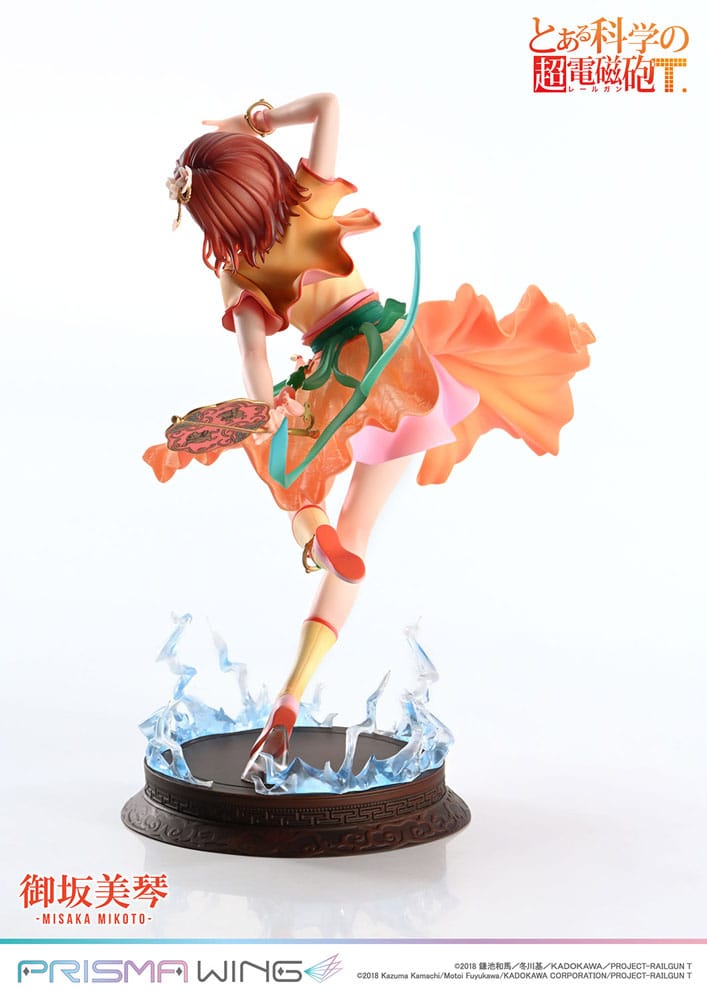 To Aru Kagaku no Railgun Prisma Wing PVC Statue 1/7 Misaka Mikoto 22 cm Image 14