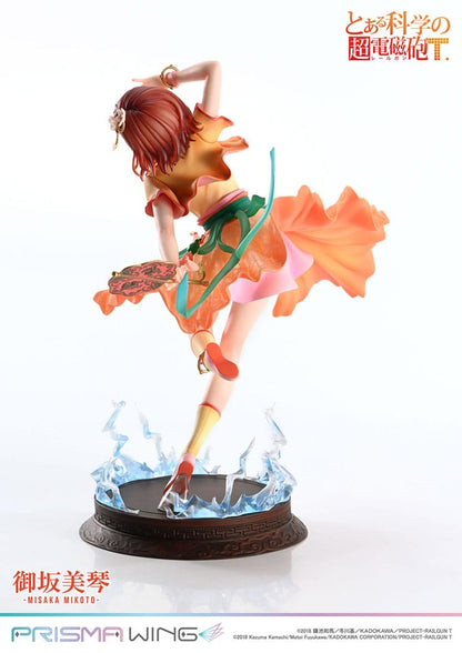 To Aru Kagaku no Railgun Prisma Wing PVC Statue 1/7 Misaka Mikoto 22 cm Image 14