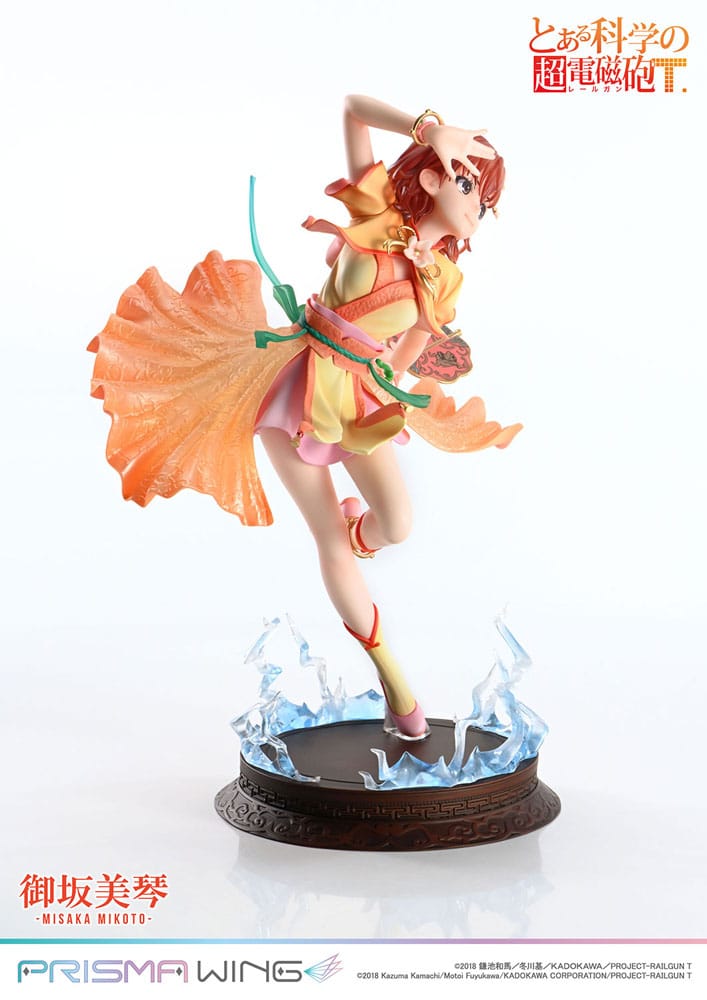 To Aru Kagaku no Railgun Prisma Wing PVC Statue 1/7 Misaka Mikoto 22 cm Image 15