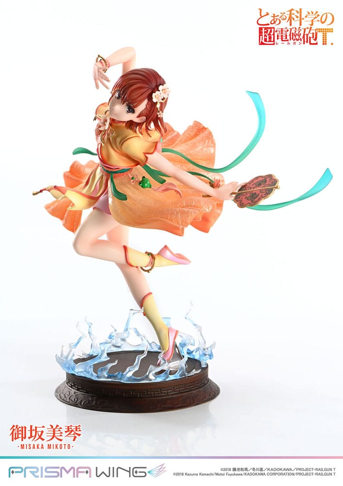 To Aru Kagaku no Railgun Prisma Wing PVC Statue 1/7 Misaka Mikoto 22 cm Image 17