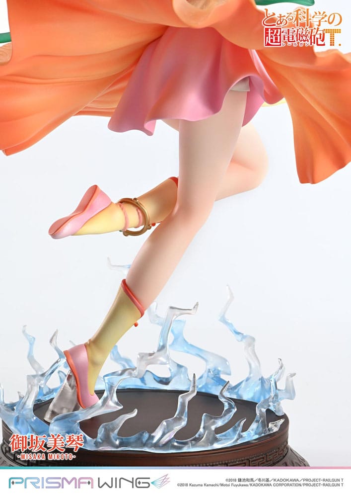 To Aru Kagaku no Railgun Prisma Wing PVC Statue 1/7 Misaka Mikoto 22 cm Image 18