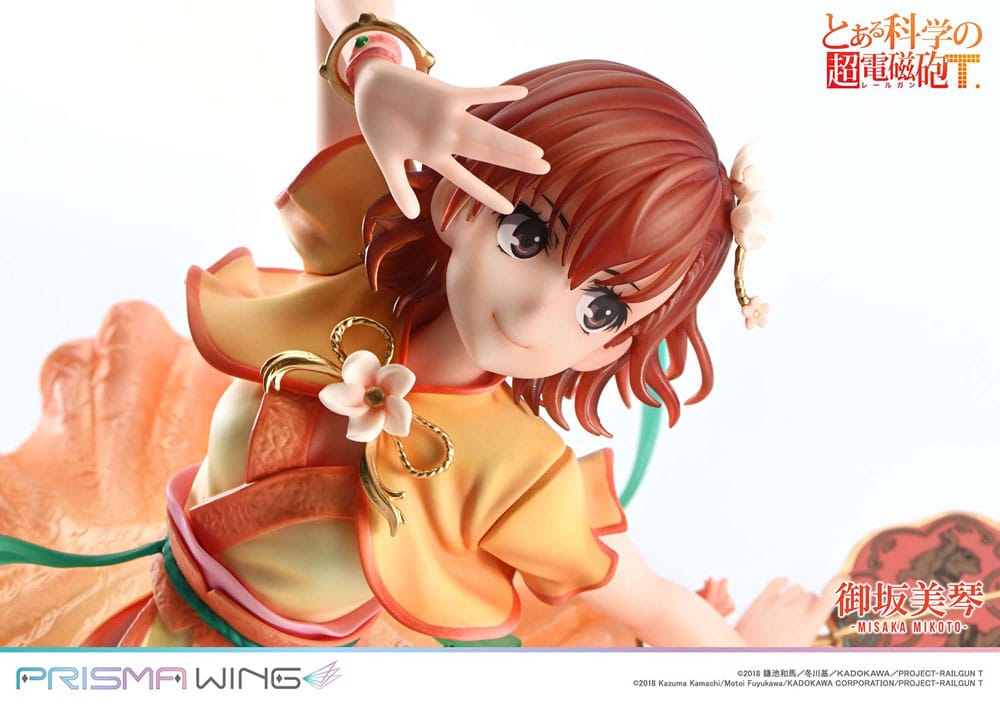 To Aru Kagaku no Railgun Prisma Wing PVC Statue 1/7 Misaka Mikoto 22 cm Image 20