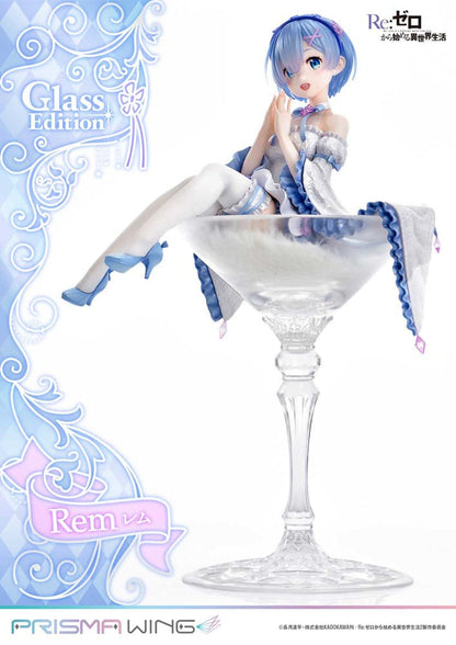 Re:Zero - Starting Life in Another World Prisma Wing PVC Statue 1/7 Rem Glass Edition 23 cm Image 4