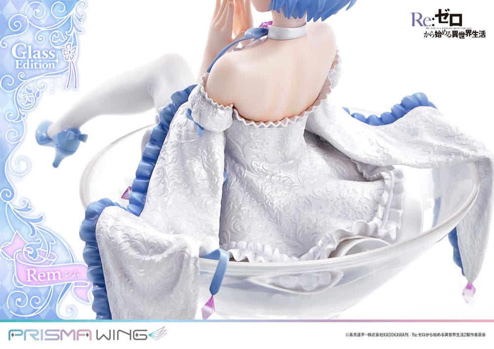 Re:Zero - Starting Life in Another World Prisma Wing PVC Statue 1/7 Rem Glass Edition 23 cm Image 8