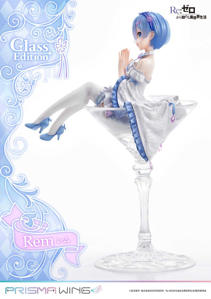 Re:Zero - Starting Life in Another World Prisma Wing PVC Statue 1/7 Rem Glass Edition 23 cm Image 11