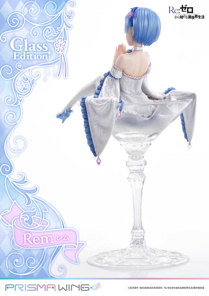 Re:Zero - Starting Life in Another World Prisma Wing PVC Statue 1/7 Rem Glass Edition 23 cm Image 12