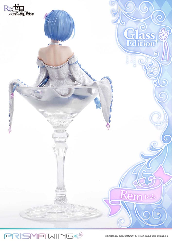 Re:Zero - Starting Life in Another World Prisma Wing PVC Statue 1/7 Rem Glass Edition 23 cm Image 13