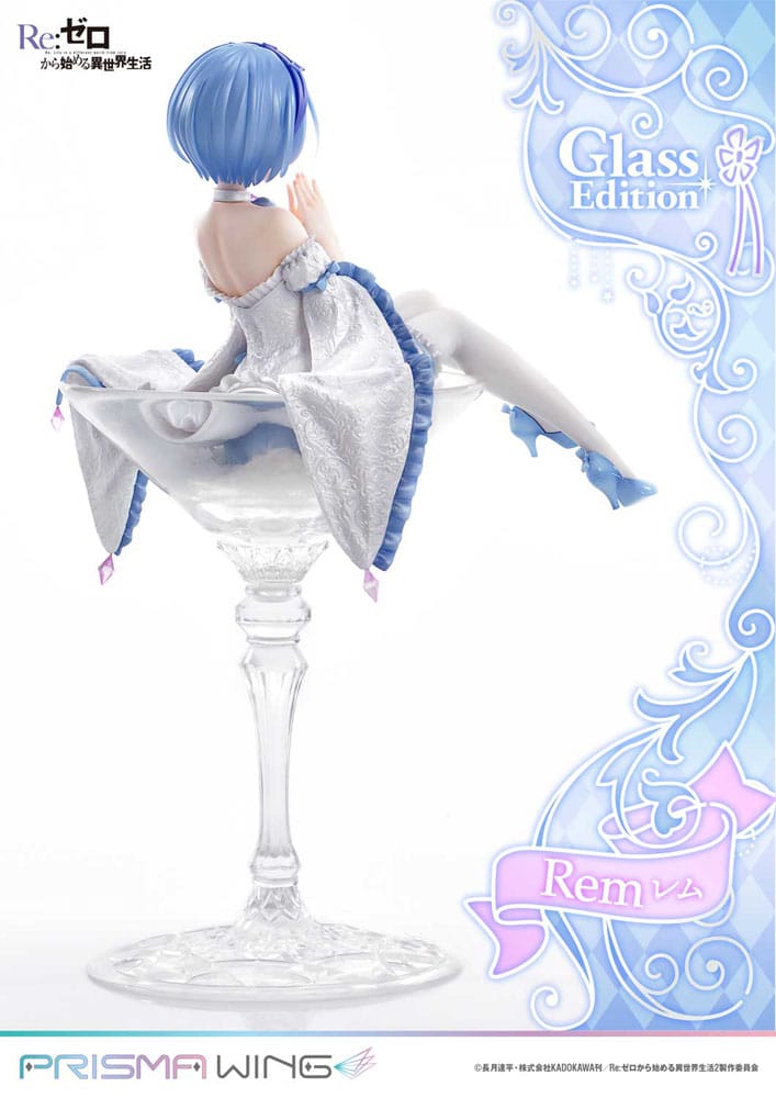 Re:Zero - Starting Life in Another World Prisma Wing PVC Statue 1/7 Rem Glass Edition 23 cm Image 14